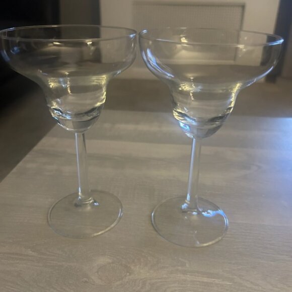 Vintage Margarita Glasses, Set of 2 - Picture 2 of 6